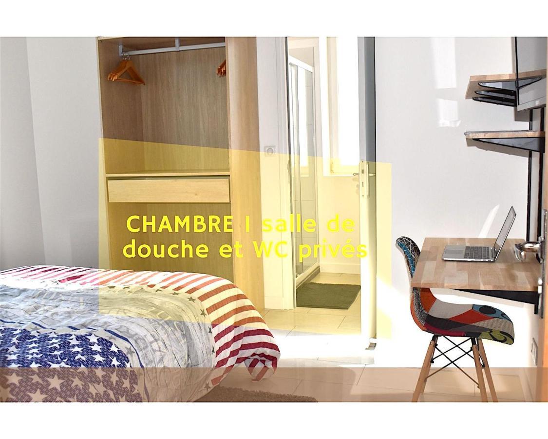 Coliving Tout Confort- Loos Les Lille-Maison Partagee-7 Chambres-5 Sdb-6Wc-Loos Les Lille Kültér fotó