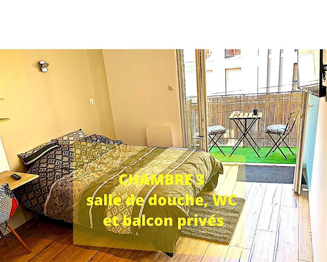 Coliving Tout Confort- Loos Les Lille-Maison Partagee-7 Chambres-5 Sdb-6Wc-Loos Les Lille Kültér fotó
