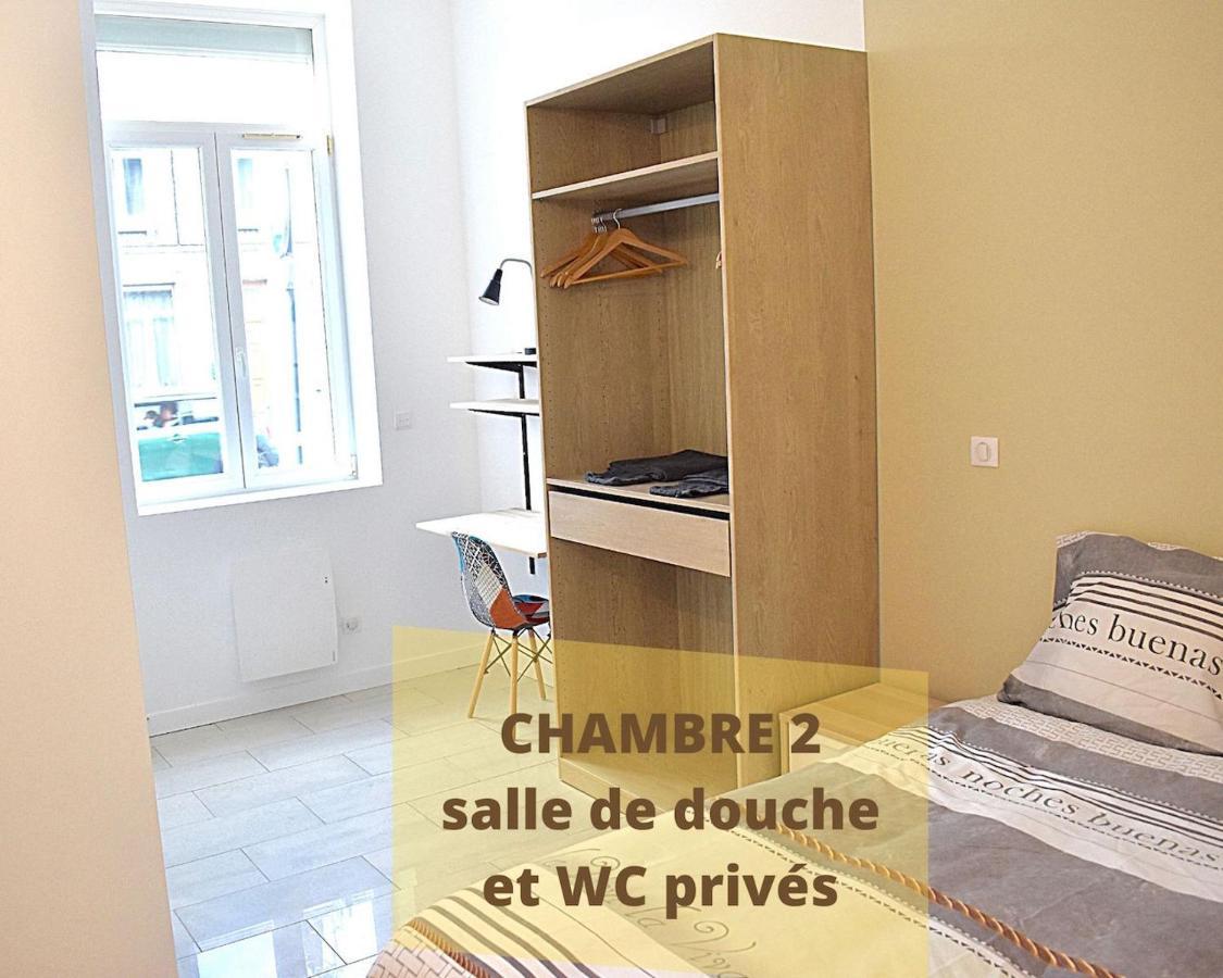 Coliving Tout Confort- Loos Les Lille-Maison Partagee-7 Chambres-5 Sdb-6Wc-Loos Les Lille Kültér fotó