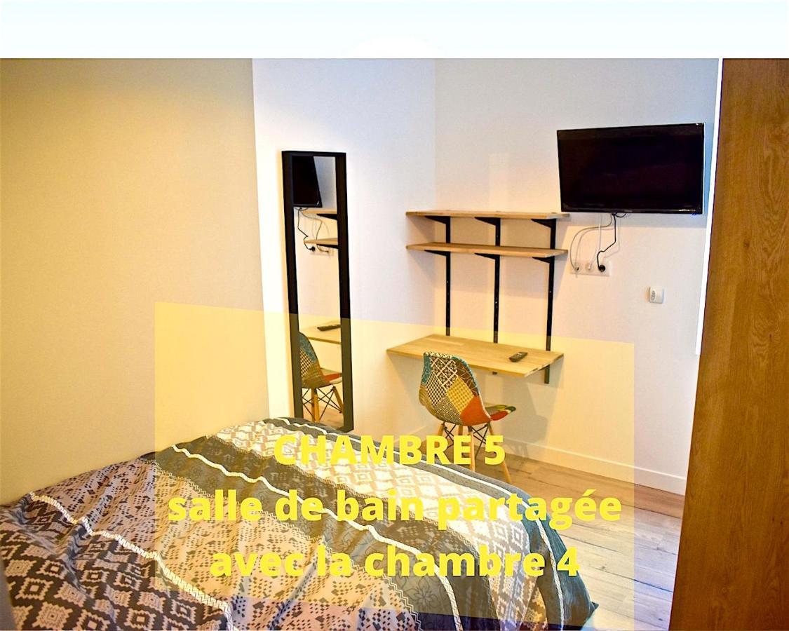 Coliving Tout Confort- Loos Les Lille-Maison Partagee-7 Chambres-5 Sdb-6Wc-Loos Les Lille Kültér fotó